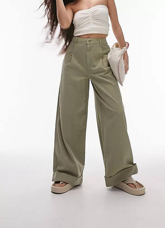 Imagen - Pantalones skater con vuelta en el bajo