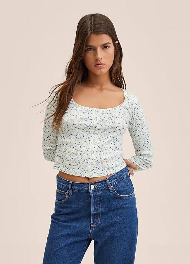 Imagen - Cárdigan romántico con estampado de flores