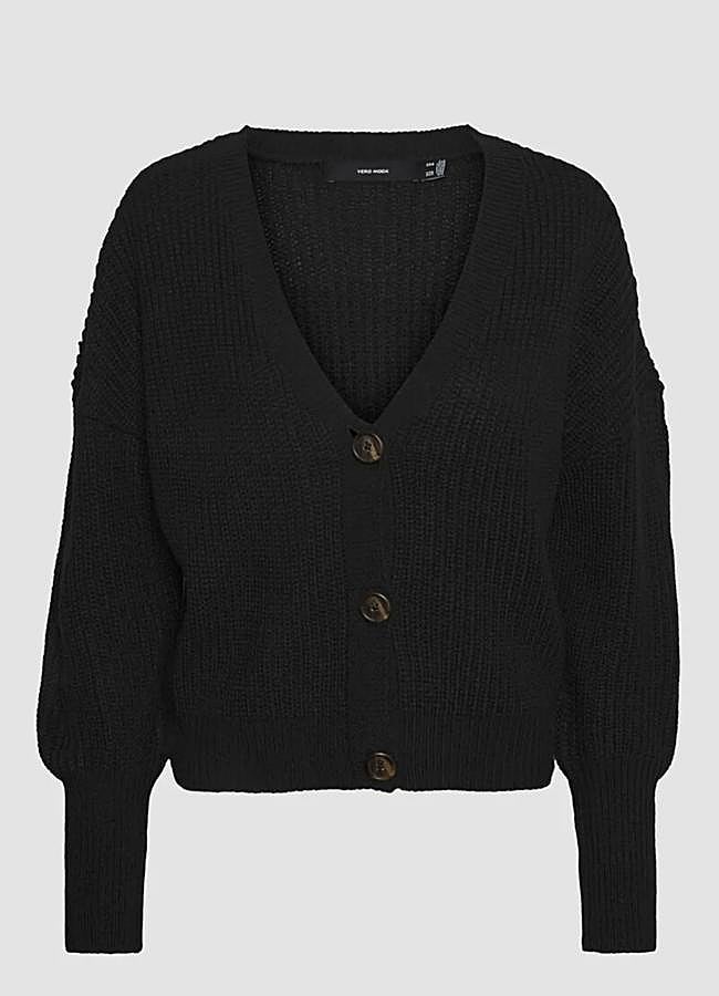 Imagen - Cárdigan negro de Vero Moda, 22,99 euros.