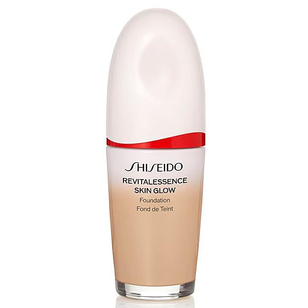 Base de maquillaje Revitalessence Glow de Shiseido.
