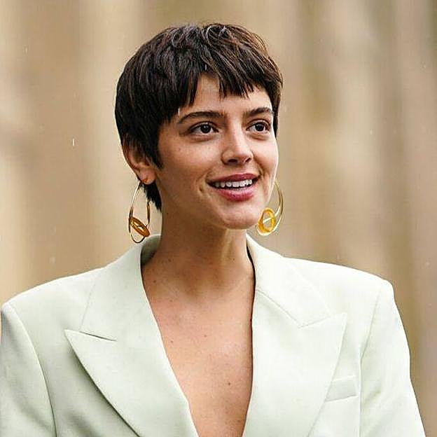 Corte de pelo garçon corto y despuntado