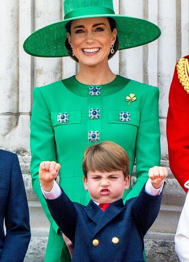 Imagen - Kate Middleton y su hijo, el príncipe Louis en el Trooping the Colour de 2023. GTRES