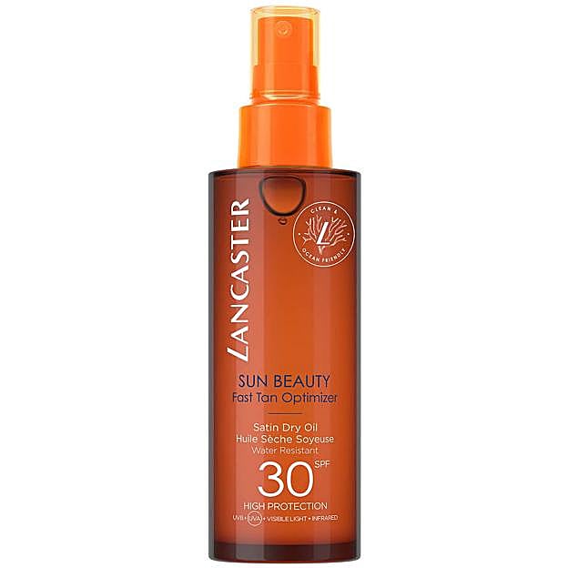 Sun Beauty Fast Tan Optimizer Satin Dry Oil SPF30 de Lancaster