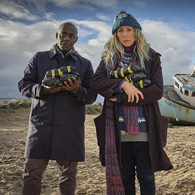 Paterson Joseph y Daisy Haggar en una imagen de la producción birtánica Boat Story.