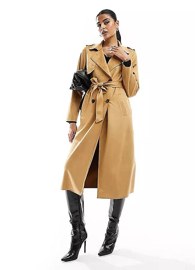 Imagen - Gabardina de antelina