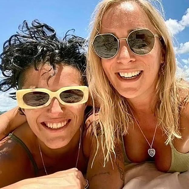 Chan McPherson y Ellen Lascelles, en una imagen de sus redes sociales. 