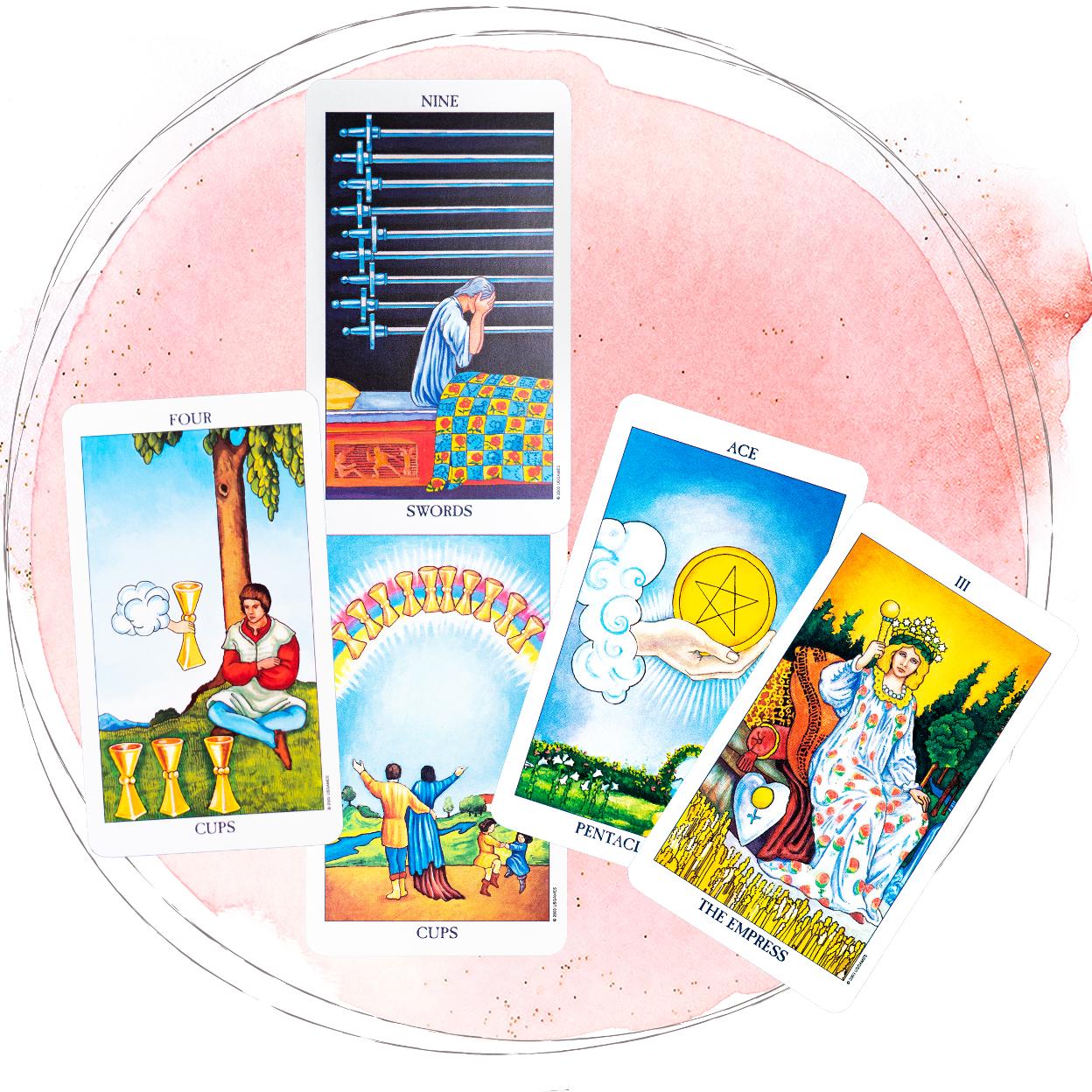 Cartas del Tarot de la semana