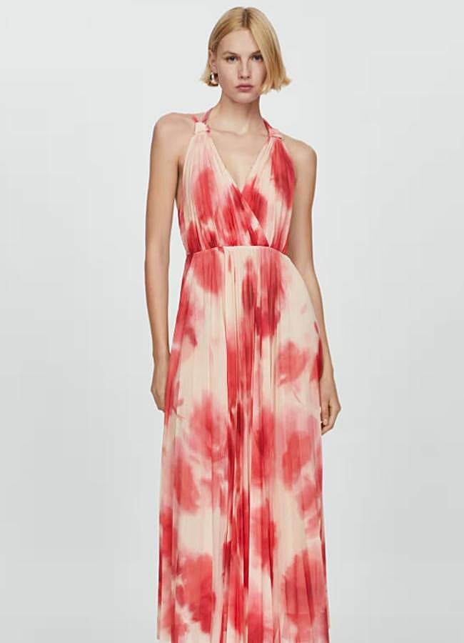 Imagen - Vestido de invitada estampado de Mango/MANGO