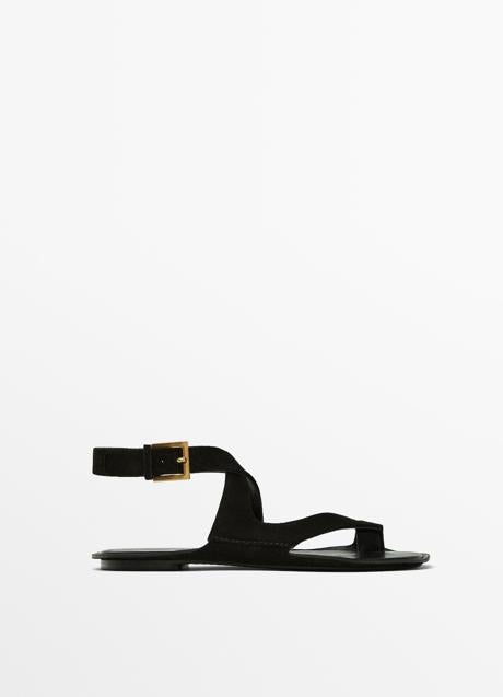 Imagen - Sandalias planas de Massimo Dutti (79,99 euros)