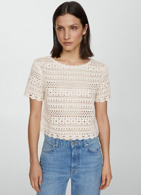 Imagen - Top calado de Mango (49,99 euros)