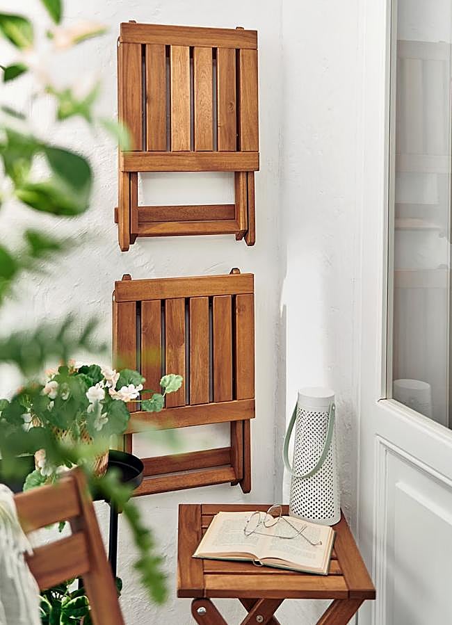 Imagen - Utiliza los elementos verticales y decora con plantas. Foto: IKEA