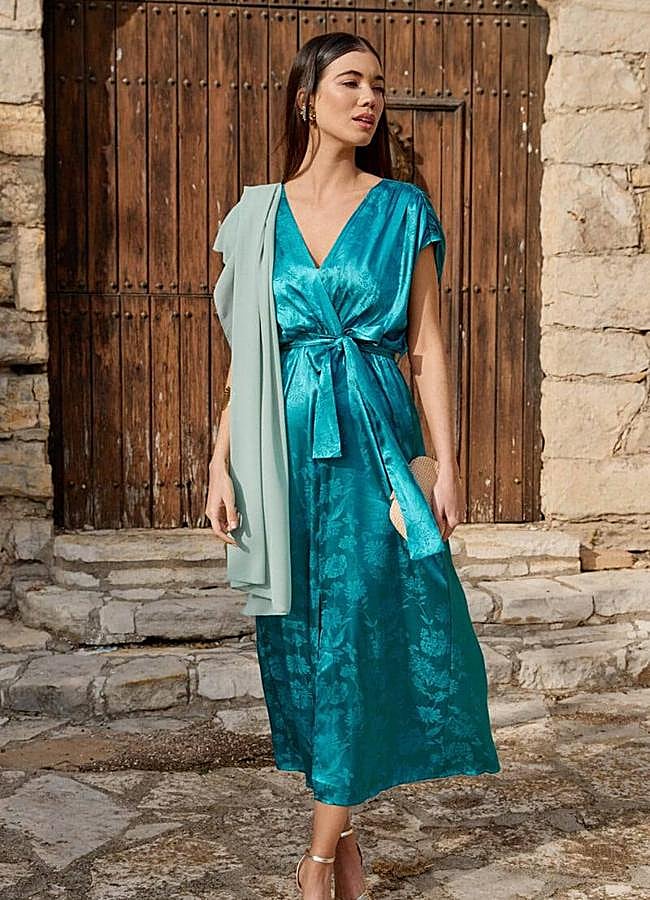 Imagen - Vestido de invitada satinado