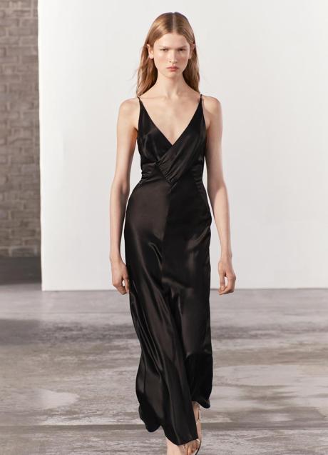 Imagen - Vestido lencero de Zara (79,99 euros)