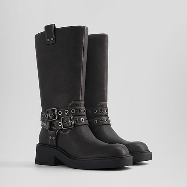 Botas tipo biker de Bershka