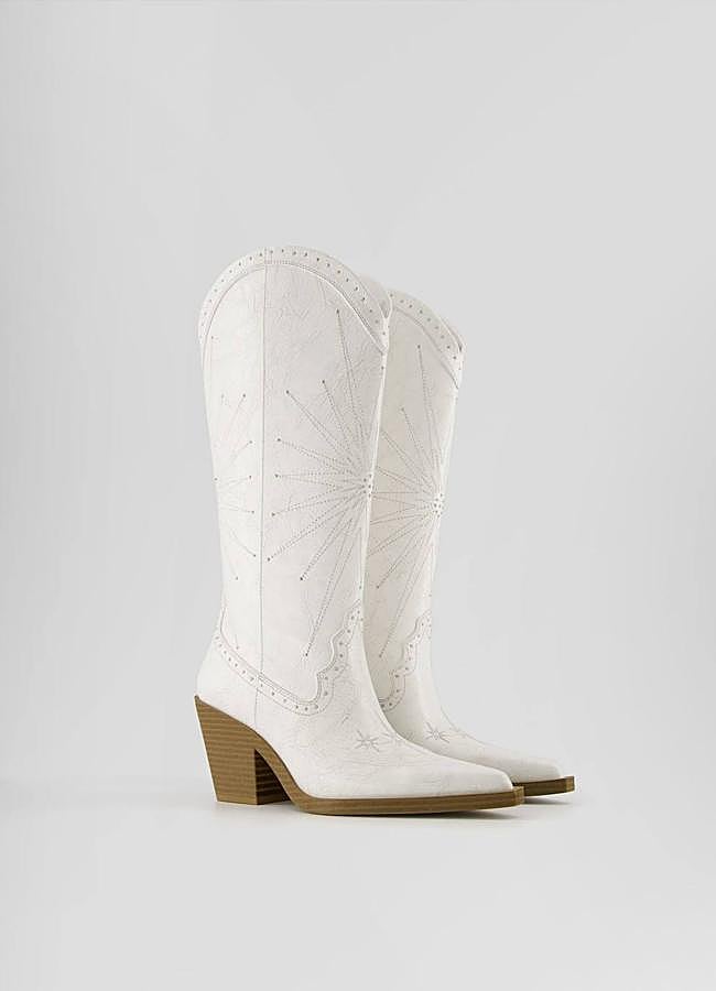 Imagen - Botas cowboy blancas