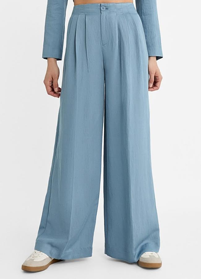 Imagen - Pantalón recto azul de Stradivarius/STRADIVARIUS