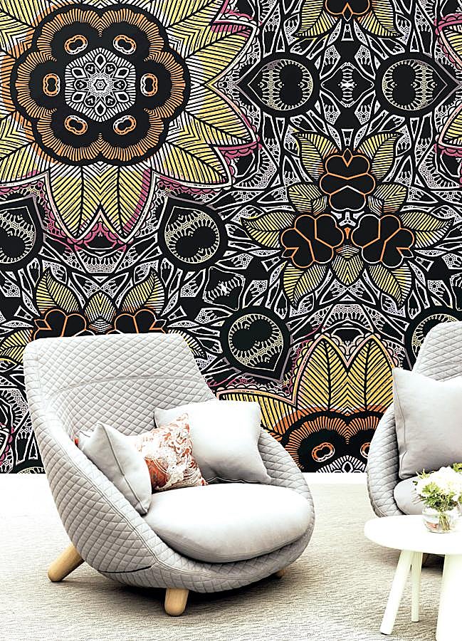 Imagen - Papel pintado Ciudad del Cabo, de Marcel Wanders para Wanderlust (2020).