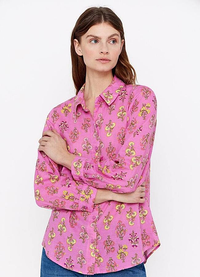 Imagen - Camisa de colores con estampado de flores