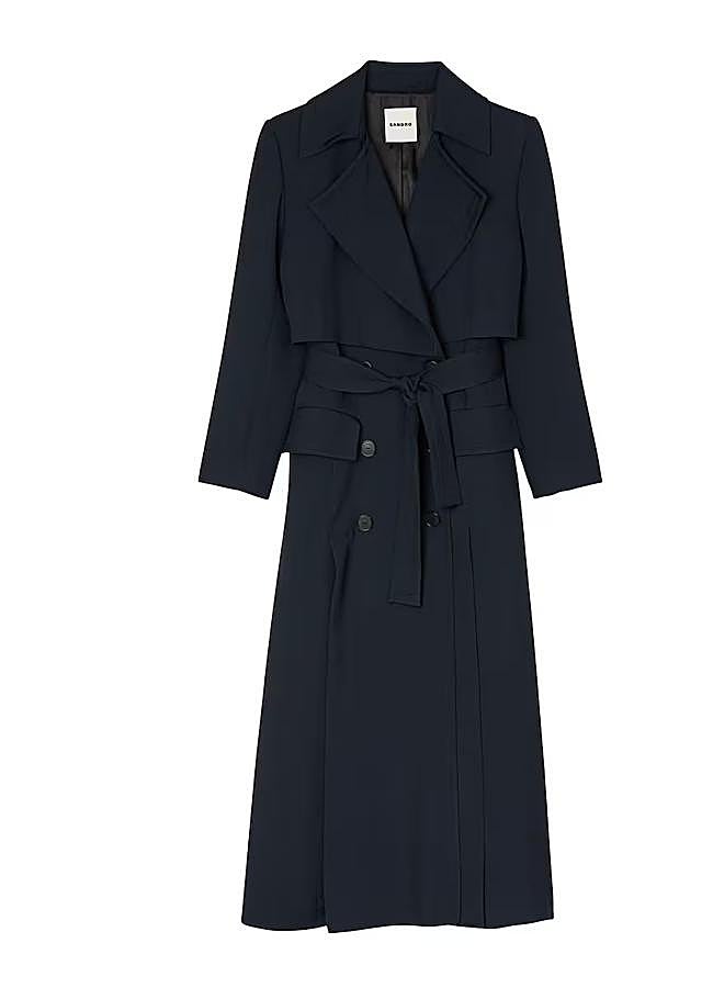 Imagen - Sandro Gabardina de mujer larga con cinturón, 645 euros.