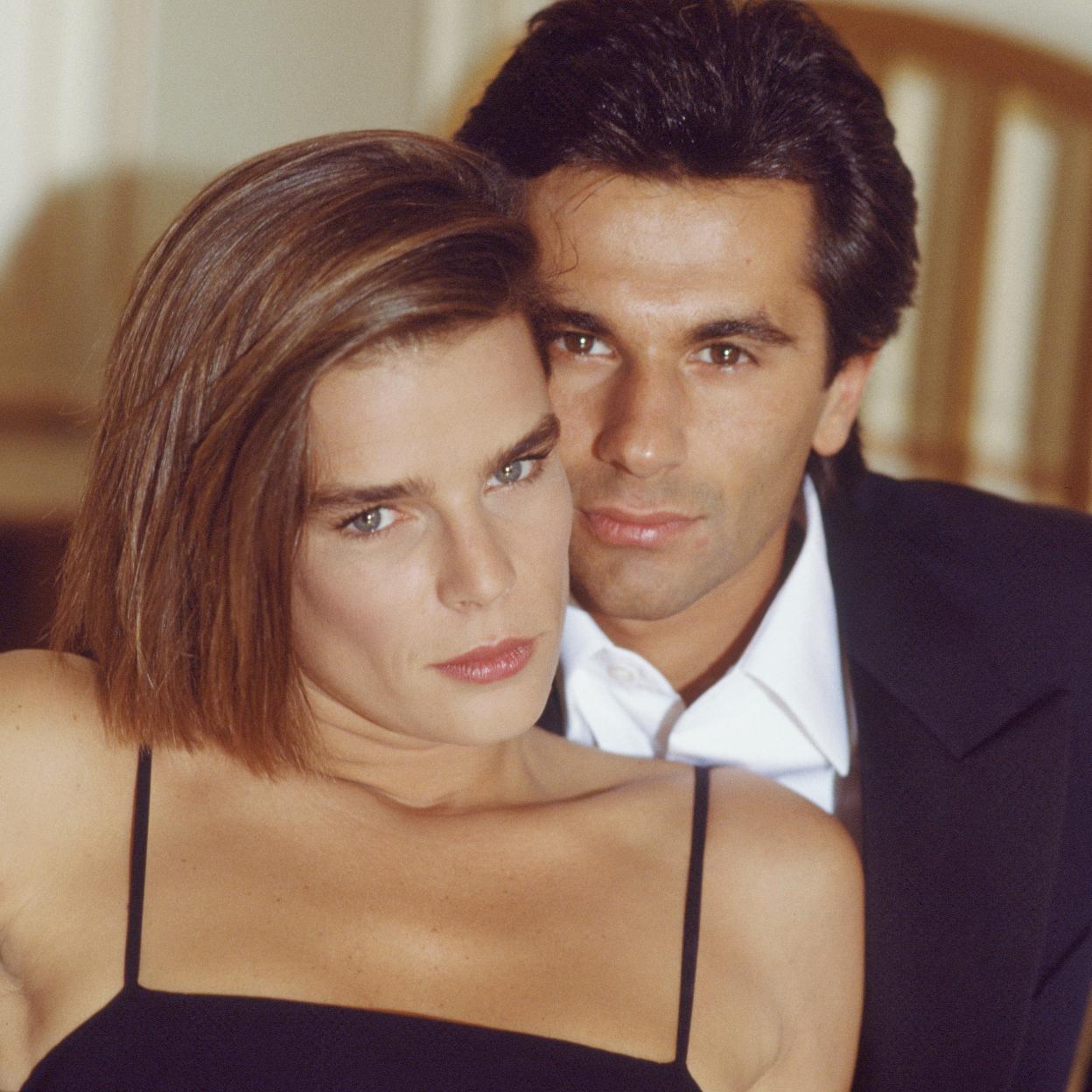 Estefanía de Mónaco con Jean Yves Le Fur.