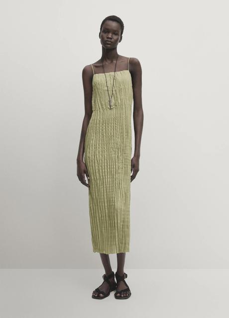 Imagen - Vestido de tirantes de Massimo Dutti (79,95 euros)