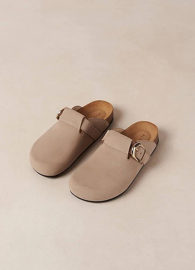 Imagen - Zuecos clásicos en tejido de piel