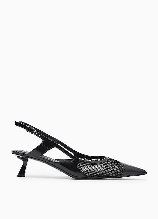 Imagen - Slingback de rejilla de COS, 150 euros.