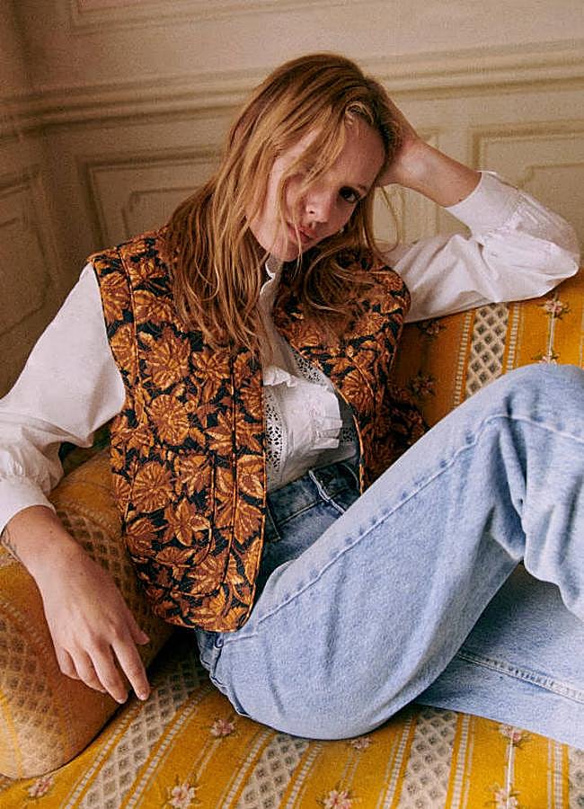 Imagen - Chaleco cropped estampado