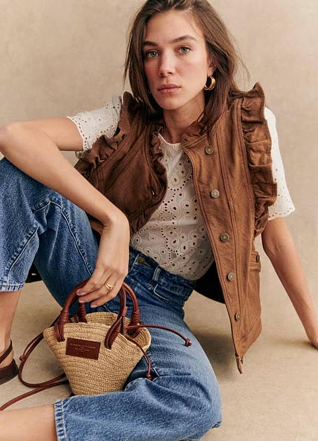 Imagen - Chaleco con volantes en las mangas