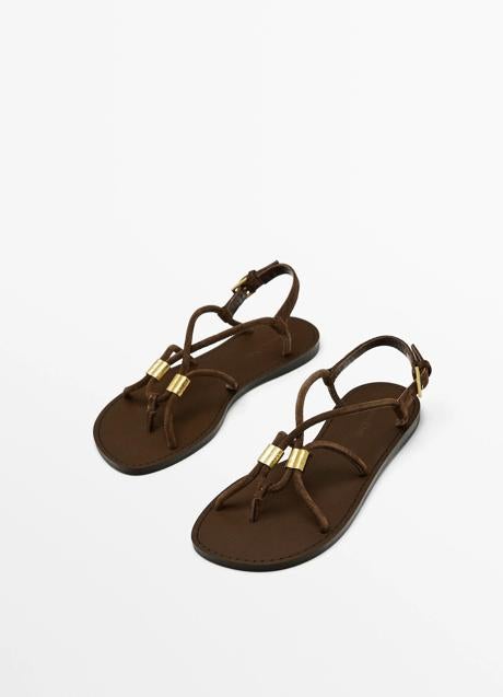 Imagen - Sandalias planas de Massimo Dutti (79,95 euros)