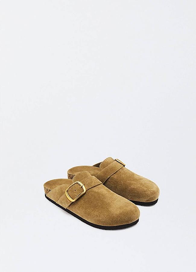 Imagen - Zuecos planos en tejido de serraje