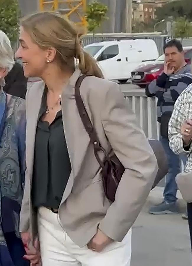 Imagen - La infanta Cristina con un bolso marrón. / GTRES