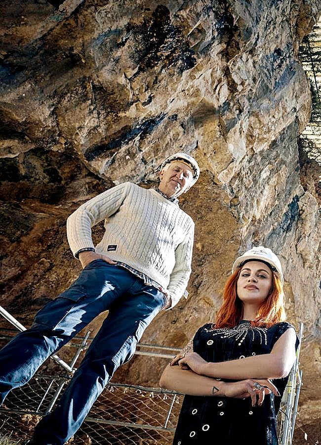 Imagen - Sara García lleva vestido de Prada. Foto: Valero Rioja.