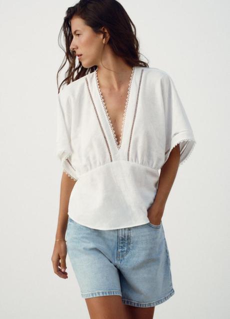 Imagen - Blusa blanca de Zara (25,99 euros)