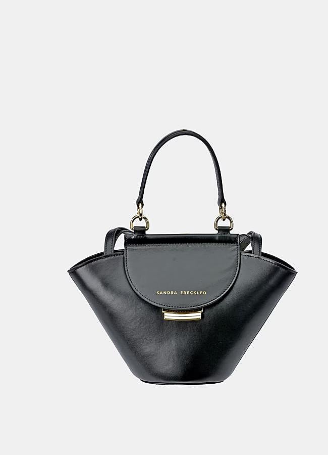 Imagen - Bolso de hombro en negro de Sandra Freckled.