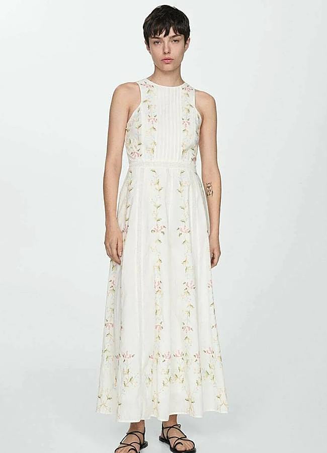 Imagen - Vestido bordado de Mango, 79,99 euros.