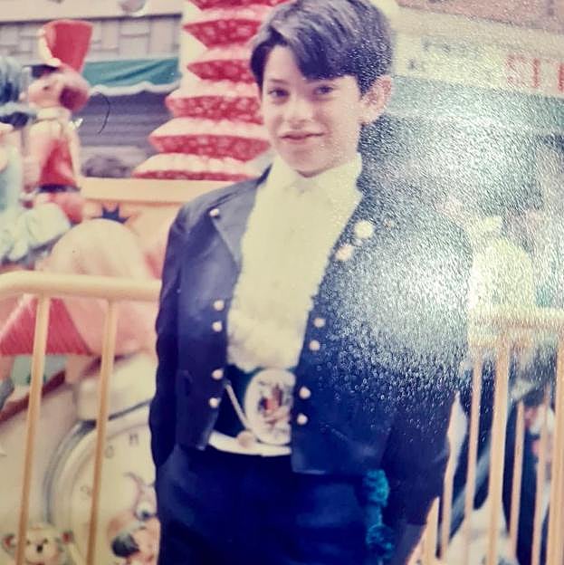 Arturo Valls, en una imagen de cuando era un niño. 