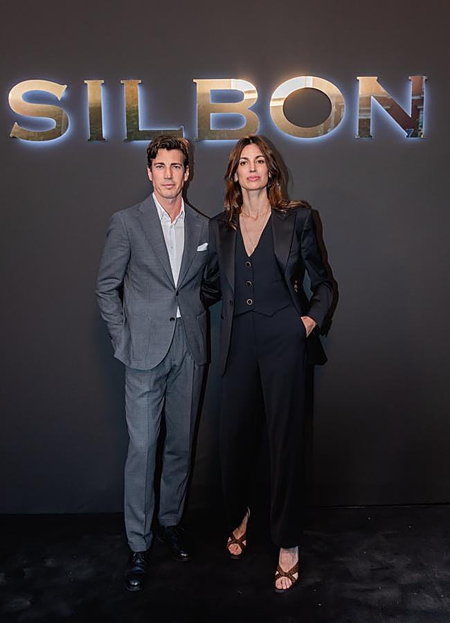 Imagen - Oriol Elcacho y Davinia Pelegrí en la inauguración de Silbon.
