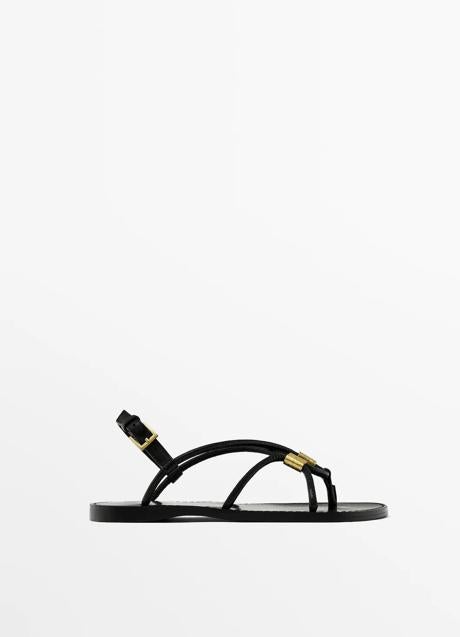 Imagen - Sandalias planas de Massimo Dutti (79,95 euros)