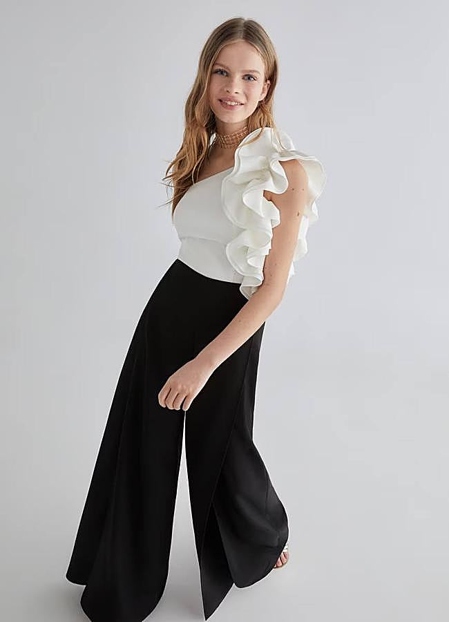 Imagen - Top con un hombro adornado con volante