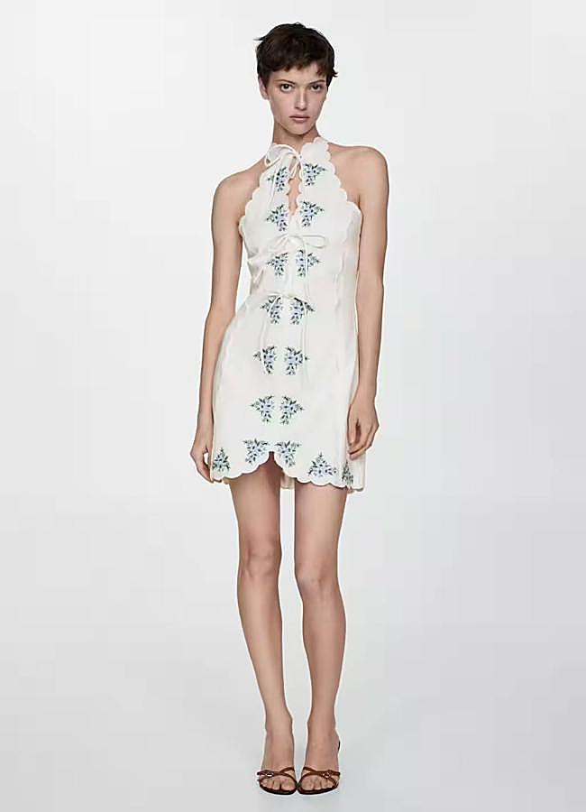 Imagen - Vestido de flores con bordado