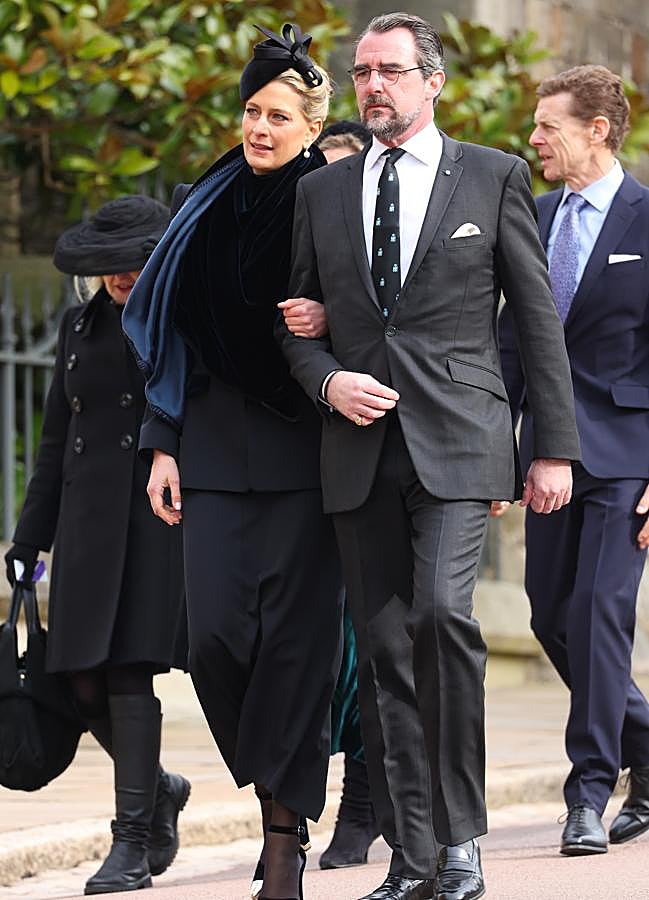 Imagen - Nicolás de Grecia y Tatiana Blatnik juntos en la misa funeral en recuerdo a Constantino. / GTRES