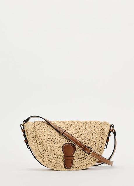 Imagen - Bolso de rafia de Mango (22,99 euros)