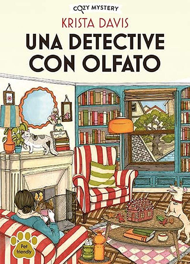 Imagen - Portada de Una detective con olfato, el nuevo libro de Krista Davis. / ALMA Editorial