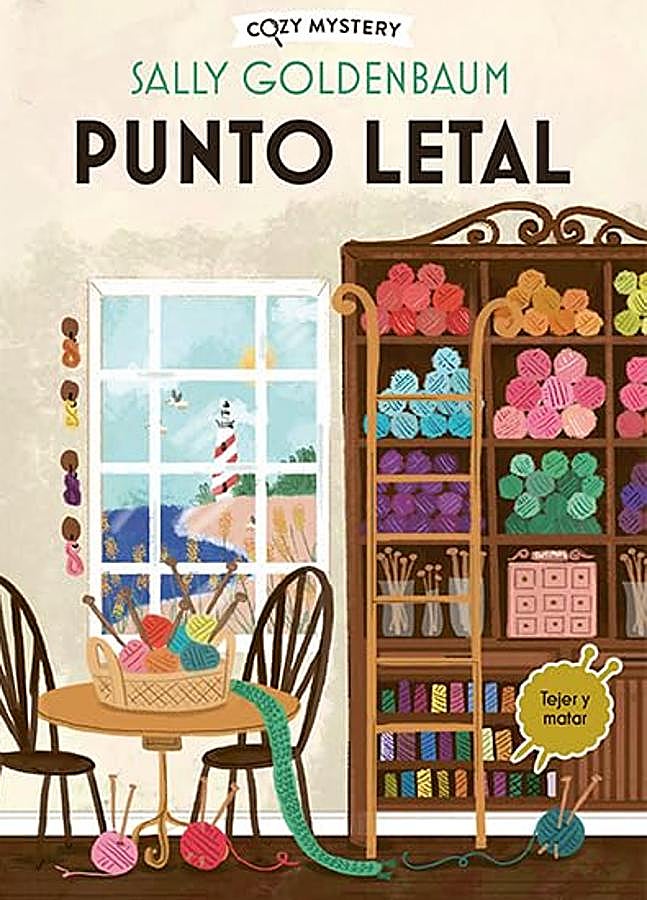 Imagen - Portada de Punto letal, el nuevo libro de cozy mistery de Sally Goldenbaum. / ALMA Editorial