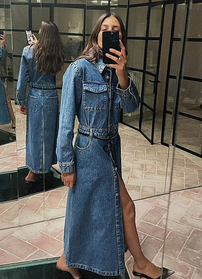 Imagen - Vestido vaquero camisero