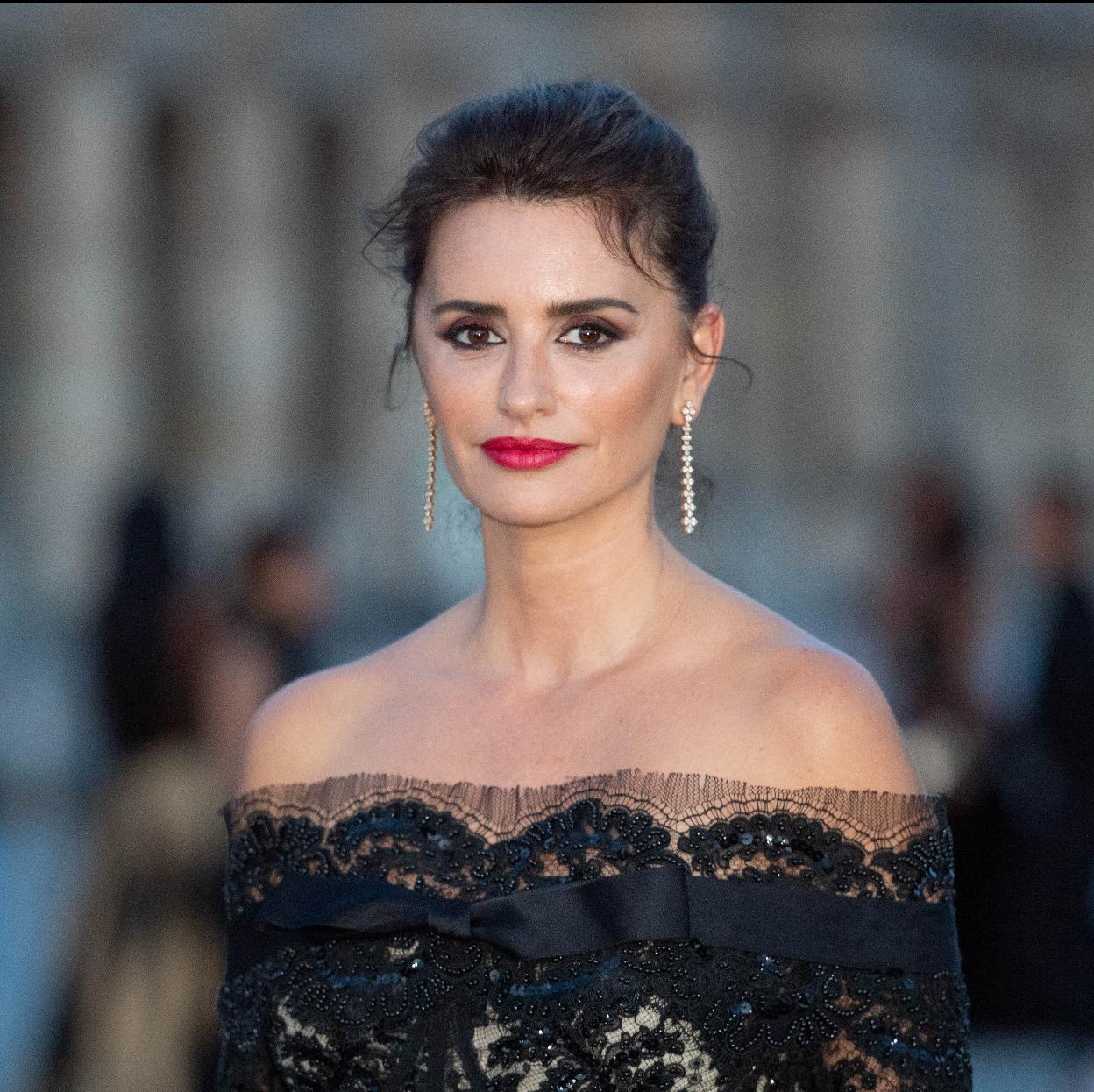 Penélope Cruz durante la Semana de la Moda de París. 
