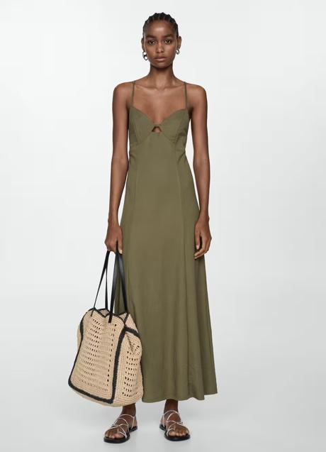 Imagen - Vestido verde de Mango (25,99 euros)