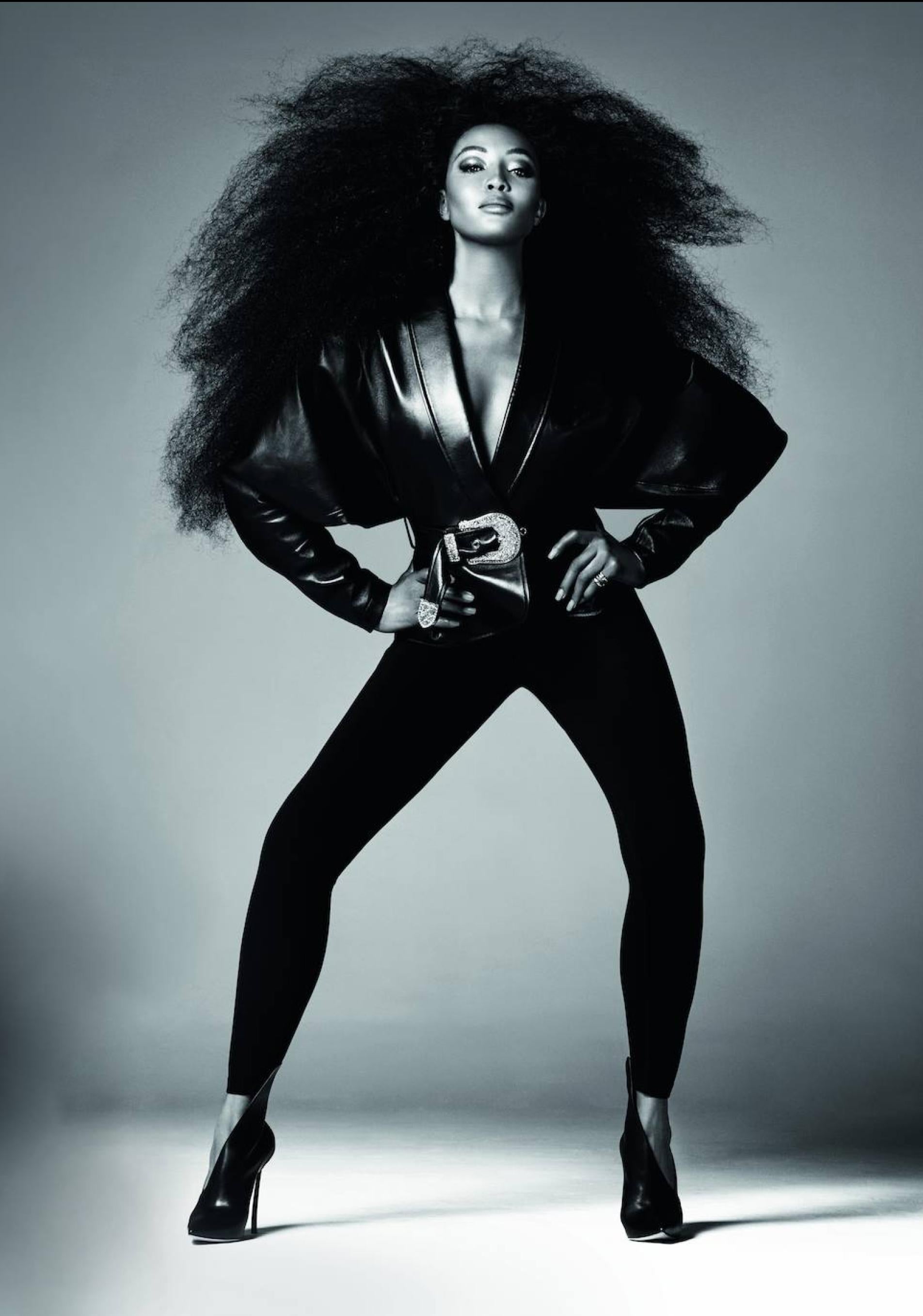 Naiomi Campbell posa para Steven Meisel en 2022.