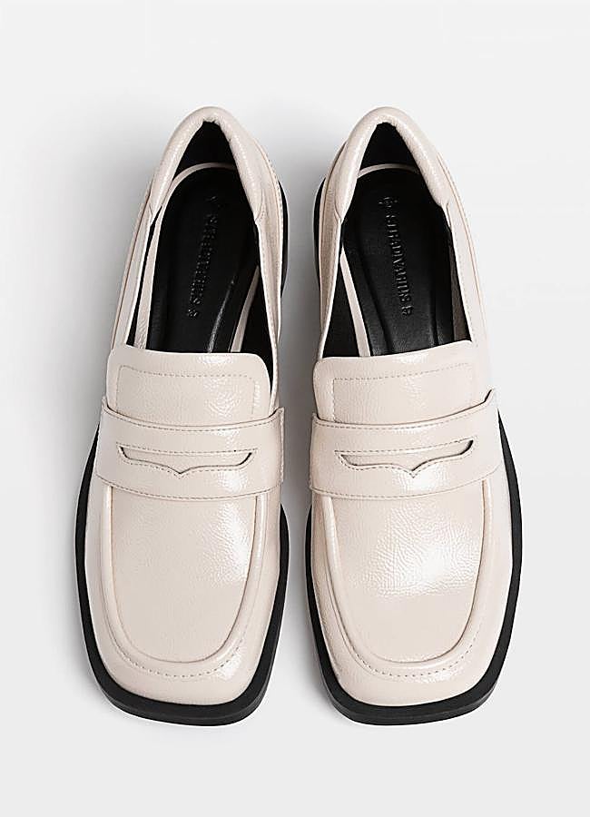 Imagen - Mocasines color blanco